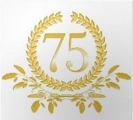 75 jaar FEEST! We vieren ons 75 jarig jubileum!!